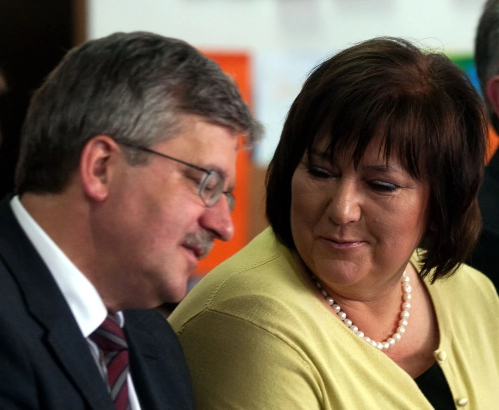 Anna i Bronisław Komorowscy, 2010 rok