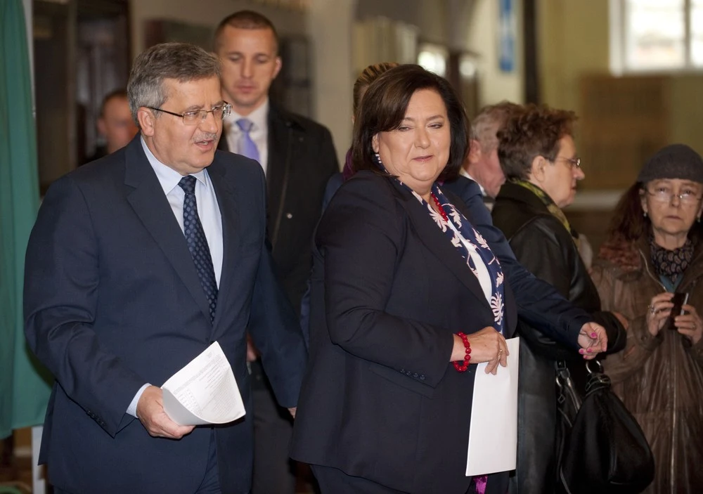 Anna i Bronisław Komorowscy, 2011 rok