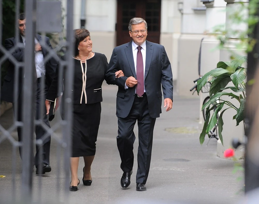 Anna i Bronisław Komorowscy, 2010 rok