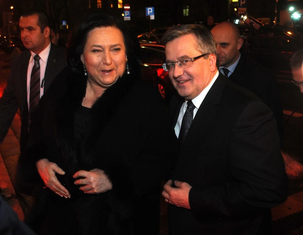 Uroczystość wręczenia nagrody Czlowiek Roku tygodnika "Wprost" prezydentowi Bronisławowi Komorowskiemu 