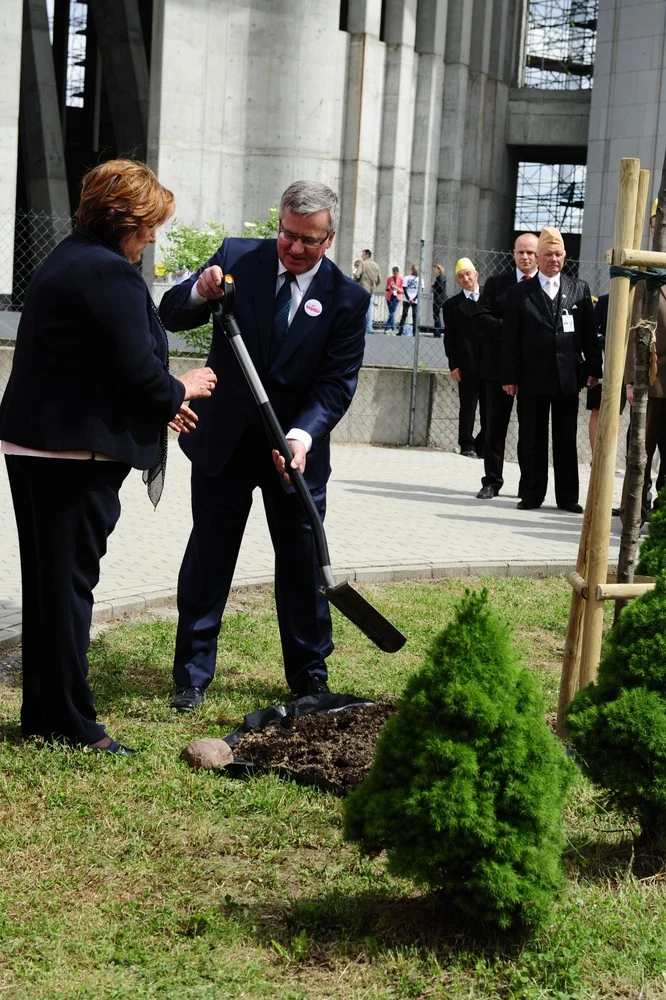 Uroczystość sadzenia Dębu Wolności, 2013 rok Bolesław Waledziak 