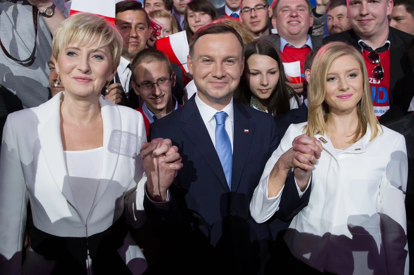 Agata Kornhauser-Duda, Andrzej Duda i Kinga Duda