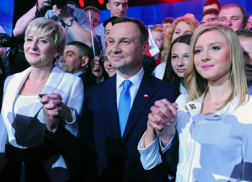 Agata Kornhauser-Duda, Andrzej Duda i Kinga Duda