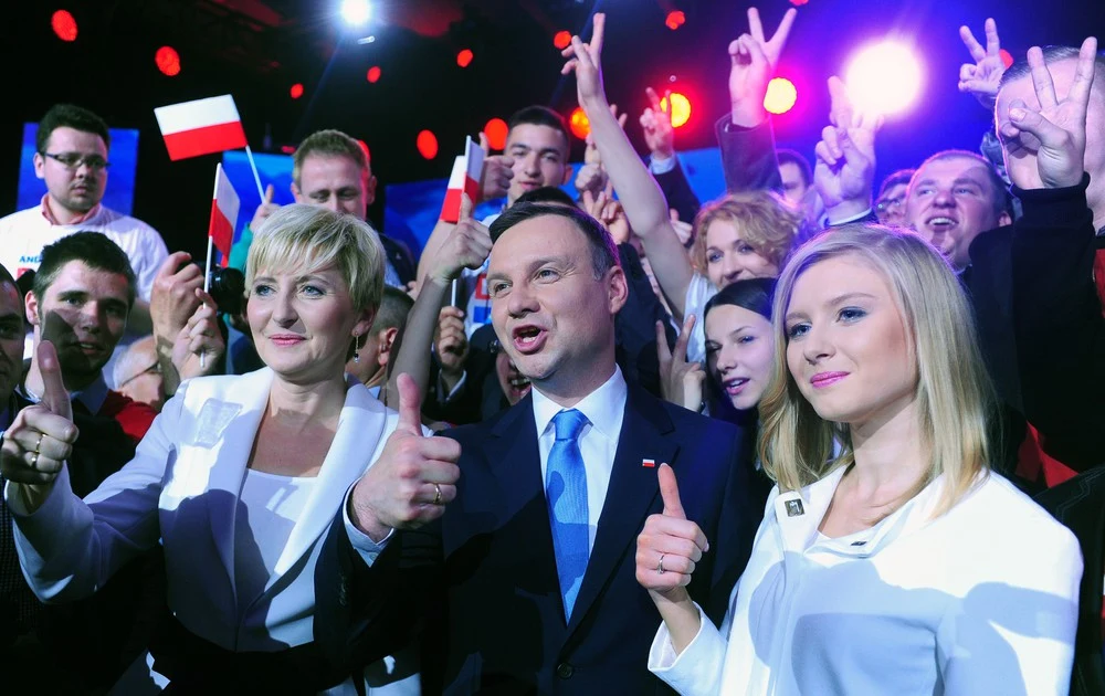 Agata Kornhauser-Duda, Andrzej Duda i Kinga Duda