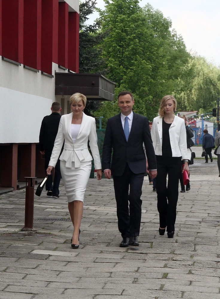 Agata Kornhauser-Duda, Andrzej Duda i Kinga Duda