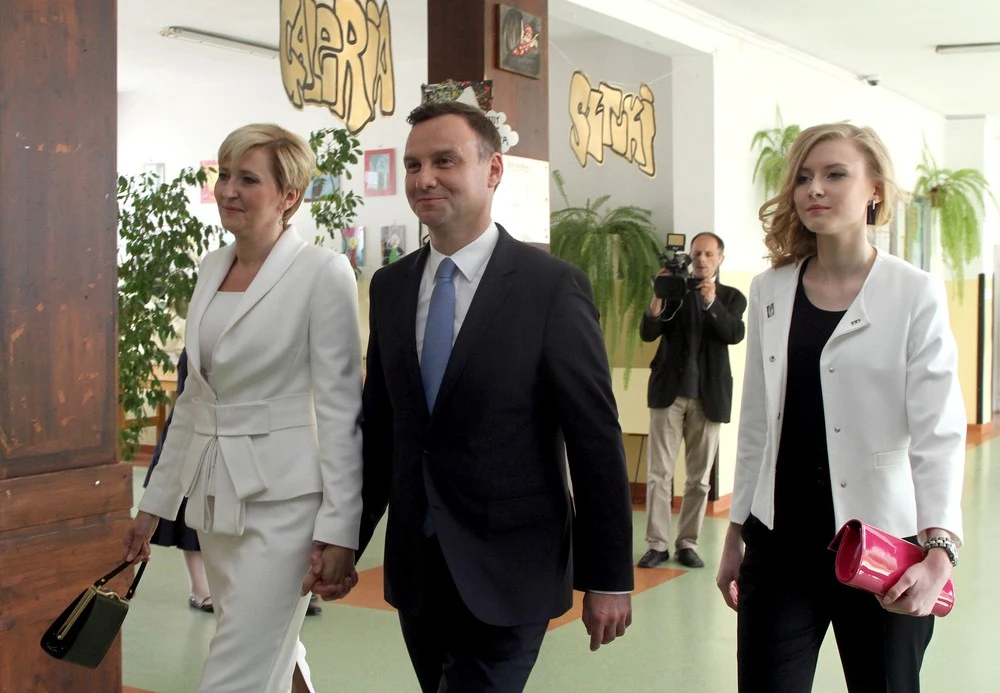 Agata Kornhauser-Duda, Andrzej Duda i Kinga Duda