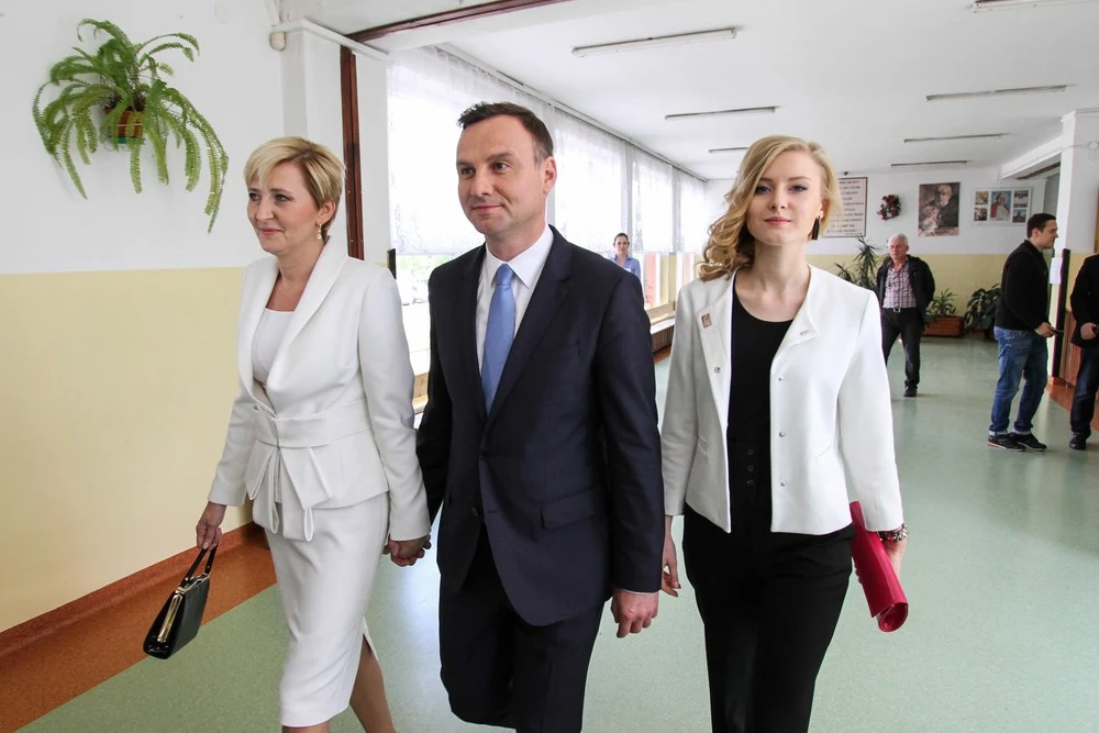 Agata Kornhauser-Duda, Andrzej Duda i Kinga Duda