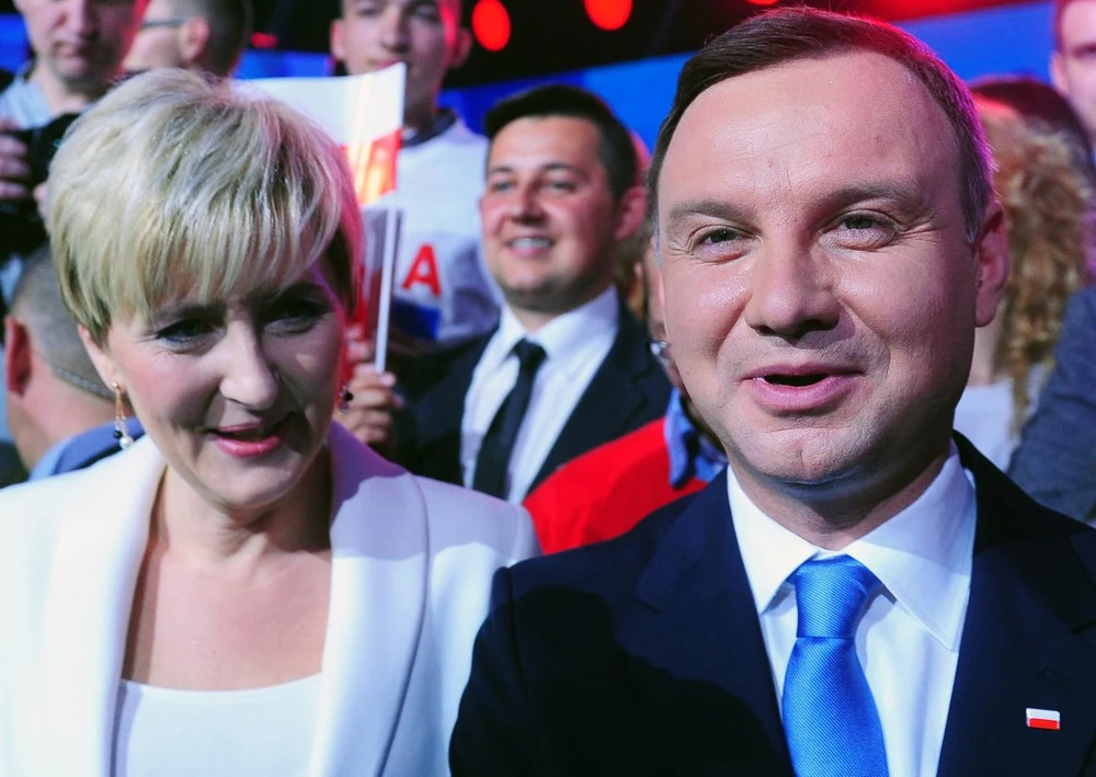 Agata Kornhauser-Duda i Andrzej Duda