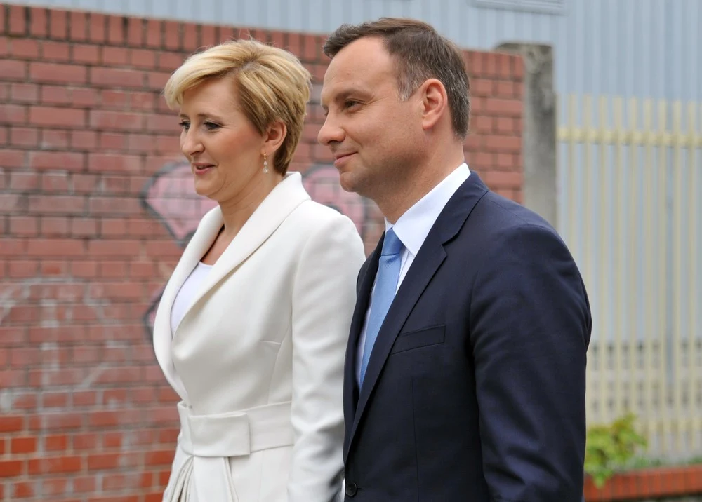 Agata Kornhauser-Duda i Andrzej Duda