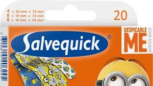 Salvequick plastry dla dzieci MINIONKI