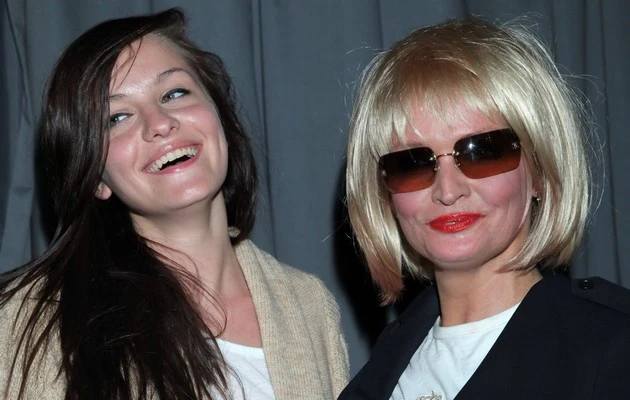 Adrianna z córką Adrianna z córką