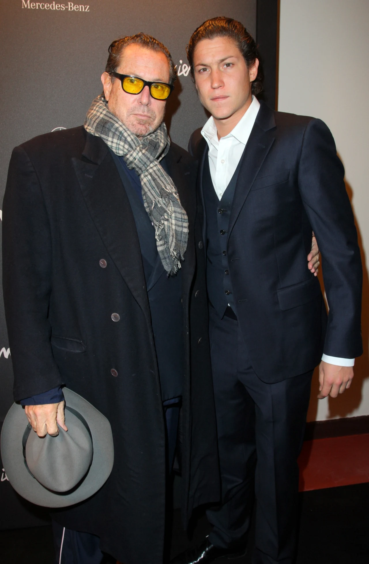 Vito Schnabel z tatą Vito Schnabel z tatą