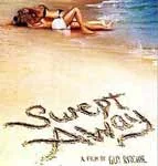 Plakat filmu "Swept Away" Plakat filmu "Swept Away"