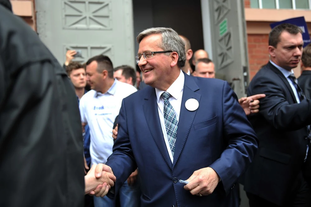 Bronisław Komorowski w Szczecinie