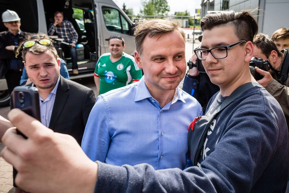 Andrzej Duda odwiedził fabrykę śrub ASmet