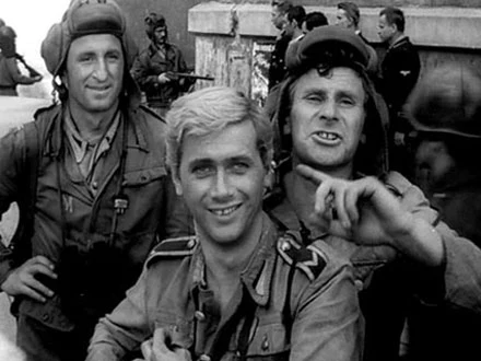 Bohaterowie filmu: Franciszek Pieczka, Janusz Gajos i Wiesław Gołas Bohaterowie filmu: Franciszek Pieczka, Janusz Gajos i Wiesław Gołas