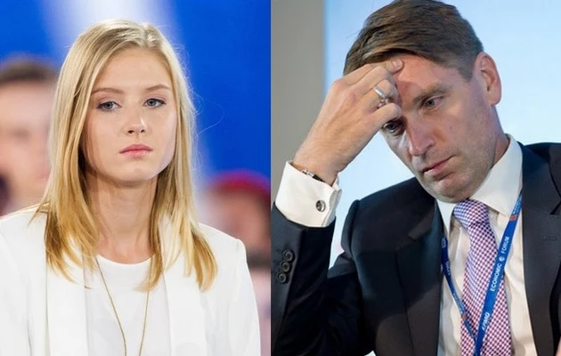 Kinga Duda i Tomasz Lis