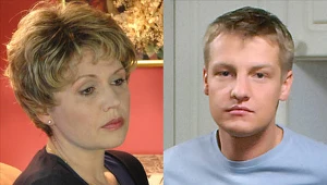 Matka (Małgorzata Pieńkowska) i syn (Marcin Mroczek) - fot. Marek Ulatowski / Andrzej Szilagyi