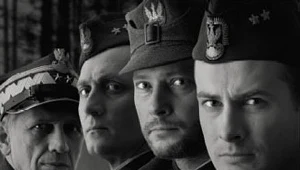 Plakat filmu "Katyń"