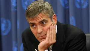 Zafrasowany George Clooney