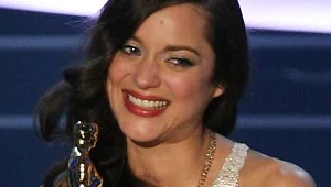 Marion Cotillard z Oscarem