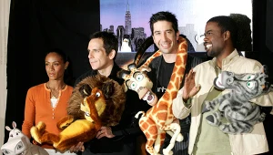 David Schwimmer - premiera animacji "Madagaskar"