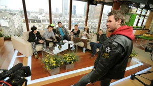 Na planie serialu "39 i pół"