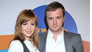 Serialowi Orkiszowie: Marta Zmuda - Trzebiatowska i  Bartek Kasprzykowski  fot. Andrzej Szilagyi