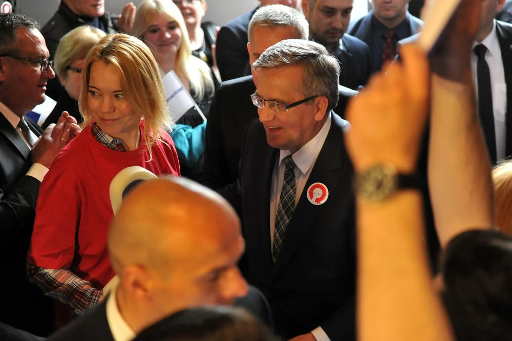 Bronisław Komorowski podczas spotkań z wyborcami 