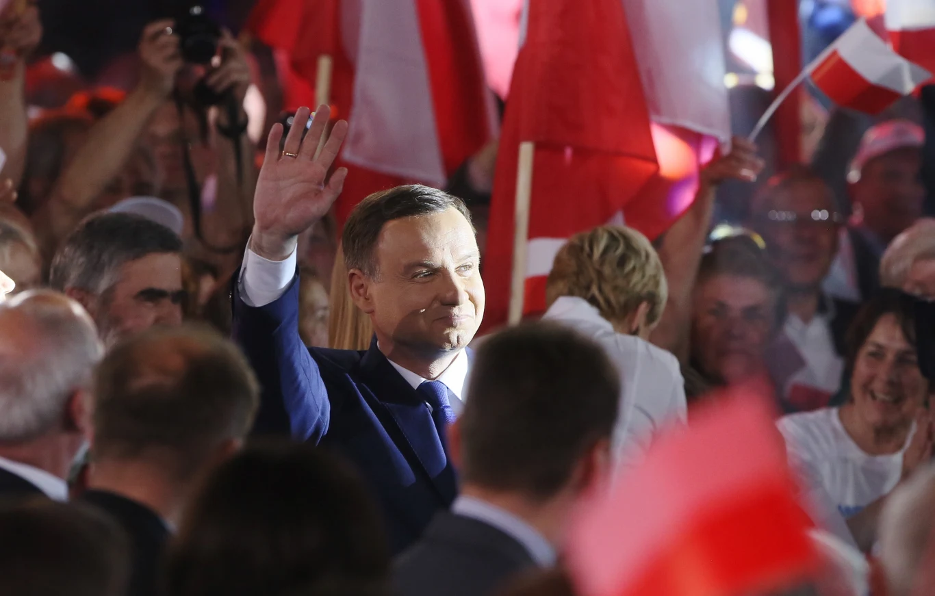 Andrzej Duda podczas spotkań z wyborcami