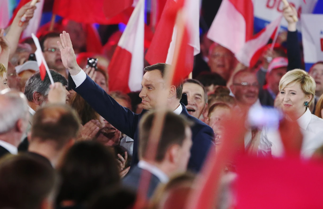 Andrzej Duda podczas spotkań z wyborcami