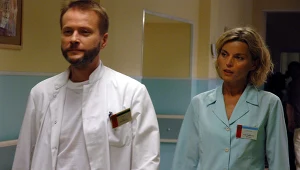 Artur Żmijewski i Małgorzata Foremniak na planie serialu, fot. Attila Husejnow