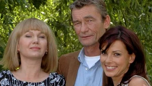 K. Kiersznowski straci serialową żonę (A. Pilaszewska) oraz córkę (K. Glinka) - fot. M.Ulatowski