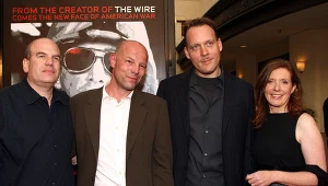 Twórcy dokumentu, pierwszy z prawej - reżyser filmu. fot.A.E. Rodriguez