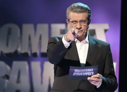 Prawie trzy miliony widzów obejrzało pierwszy odcinek teleturnieju "Moment prawdy" Prawie trzy miliony widzów obejrzało pierwszy odcinek teleturnieju "Moment prawdy"