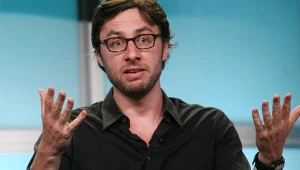 Jeden z "Hożych doktorów" - Zach Braff - "nie widzi przeszkód" - fot. Frederick M. Brown