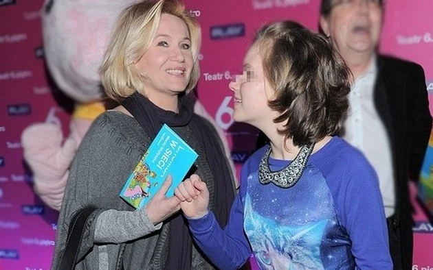 Lucyna Malec z córką Lucyna Malec z córką