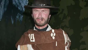 Najsłynniejsza westernowa kreacja Eastwooda doczekała się woskowej figurki - fot. David Livingston