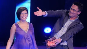 Kasia Cichopek i Krzysztof Ibisz, fot. Adam Kępiński