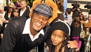 Willow z ojcem, Willem Smithem / fot. Kevin Winter