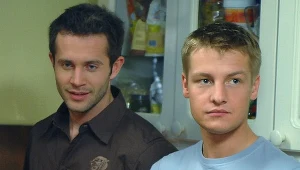 Przemysław Cypryański i Rafał Mroczek w popularnym serialu. / fot. Andras Szilagyi