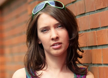 Marysia Góralczyk na planie "Pierwszej miłości" / fot. Telus Marysia Góralczyk na planie "Pierwszej miłości" / fot. Telus