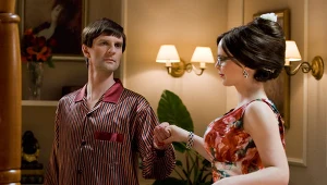 Rafał Rutkowski (Alfred Forrester) i Magdalena Stużyńska (Marjon Karter), fot. Radoslaw Orzeł