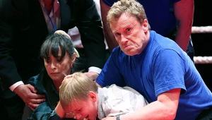 Anna Korcz i Daniel Olbrychski w "Naznaczonym"