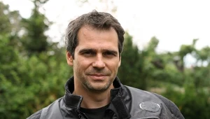 Paweł Deląg na planie "Barw szczęścia"