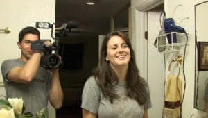 Kadr z filmu "Paranormal Activity"