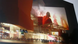 Makiety Centrum Festiwalowo-Kongresowego w Łodzi