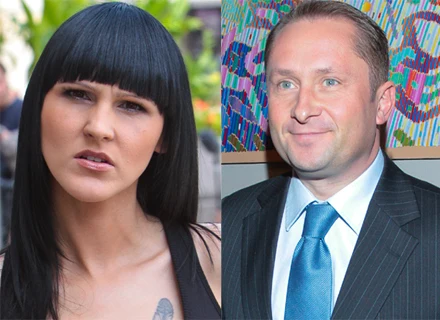 "Mroczna" Agnieszka Chylińska i "przyjacielski" Kamil Durczok / fot. Paweł Przybyszewski "Mroczna" Agnieszka Chylińska i "przyjacielski" Kamil Durczok / fot. Paweł Przybyszewski