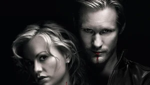 Anna Paquin (Sookie) i Alexander Skarsgard (Eric) w serialu "Czysta krew"