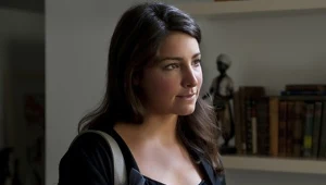 Laura Samojłowicz w scenie z serialu "Hotel 52"